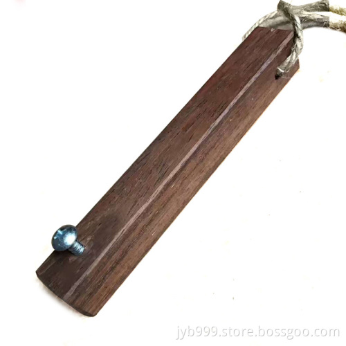 new design wooden strong metal nail push down bottle opener